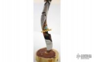 Eagle, Wolf & Bear Claws - Carved Horn # 5157