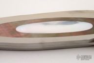 Model 27B Damascus & Pearl Interframe Lockback Dagger