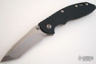 XM-18 Framelock Black G10/Satin Tanto