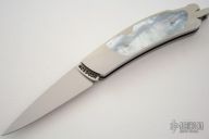 Small Mother of Pearl Interframe Lockback