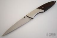 Desert Ironwood Slim Wharncliff Linerlock
