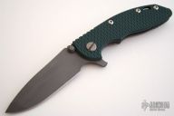 3 Inch XM-18 Spearpoint Flipper Framelock - Green G10