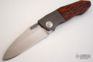 Anubis - Amber Jigged Bone - Linerlock