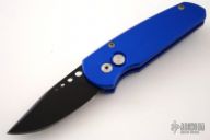 Runt 2 R209 - Blue Handle / Black Blade / Plain Edge