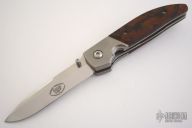 Model 7 Desert Ironwood Linerlock