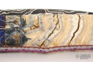 Damascus & Mammoth Tooth Dagger Style - Automatic