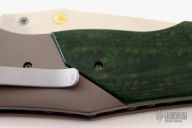 Anubis - Green Fern Fibermascus - Linerlock