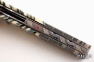 X Pose - Damascus & Mammoth Tooth - Linerlock