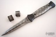 Casino Royale Damascus D/E Boot Dagger