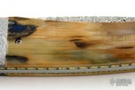 Model LLC Mammoth & Damascus Linerlock