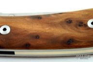 FH-Original Size (Folding Hunter) - Thuya Burl - Linerlock