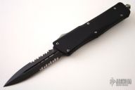 Troodon D/E OTF Serrated Black DLC Titankote - Auto
