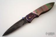Crossroads Damascus and Pearl Linerlock