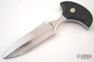 Titanium Push Dagger Version 2 - Black