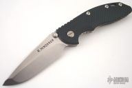 XM-18 Framelock Black G10/Satin Spanto