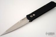 Godfather Custom - Solid Black Handle / Mirror Polished
