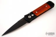 GODSON Limited - Black w/ Cocobolo Wood / Black Plain Edge