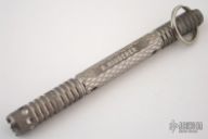Titanium Modular Kubaton - Plain (LSB & Key Ring Ends)