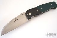 ADV Invader Tactical - Black Carbon Fiber / Green G-10