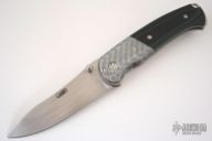 Rhino - Silver Twill G10 / Green/Black G10