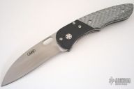 Carnivore - Black Carbon Fiber / Silver Twill G10