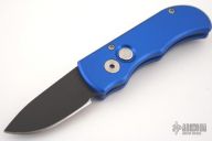 RUNT 106 - Blue Handle / Black Blade / Plain Edge