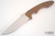 Flash - Premier Grade - Tan Canvas Micarta