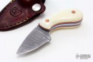 "Pocket Pal" Damascus Skinner