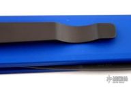 Godson 721 - Solid Dark Blue Handle / Black Blade / Plain Edge