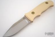 Custom Ivory Micarta Hunter