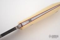 Custom Ivory Micarta Hunter