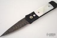 Godson - Custom Damascus / Satin Black / Mother of Pearl