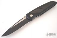 804 Harkins D/A - Black/Carbon Fiber Handle / 2 Tone Blade