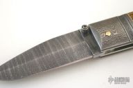 Gents Hunter/Fighter - Damascus & Fossil Mastodon