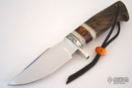Engraved Fat Natchez - Oosic / German Amber / Russian Walnut
