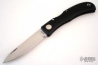 LW-SHL Black Paper Micarta Lockback