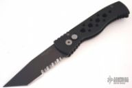 TR-1.4 - Tactical Response I - Black Tanto Serrated Edge