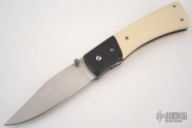 Black & White Micarta Linerlock