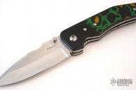 Bounty Hunter - Black G10 / Three-Color Handmade Micarta