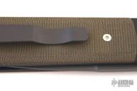 GODFATHER Limited - Black Handle w/ Green Linen Micarta / Black Blade