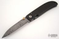 TTF-6 - Damascus / Carbon Fiber