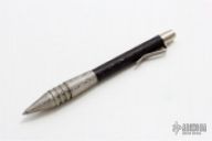 Tactical Click Pen - Damasteel and Carbon Fiber