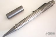 Extreme Duty Pen - Titanium w/ Plain End