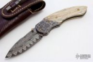 Mammoth Damascus Linerlock