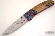 Damasteel & Mammoth Ivory Folder