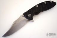 XM-18 Hand-Ground Bowie Linerlock Flipper