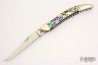 810096 SS Tiny Toothpick - Abalone