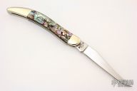 810096 SS Tiny Toothpick - Abalone