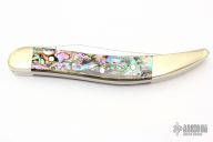 810096 SS Tiny Toothpick - Abalone