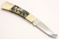 81225L SS Lock - Abalone